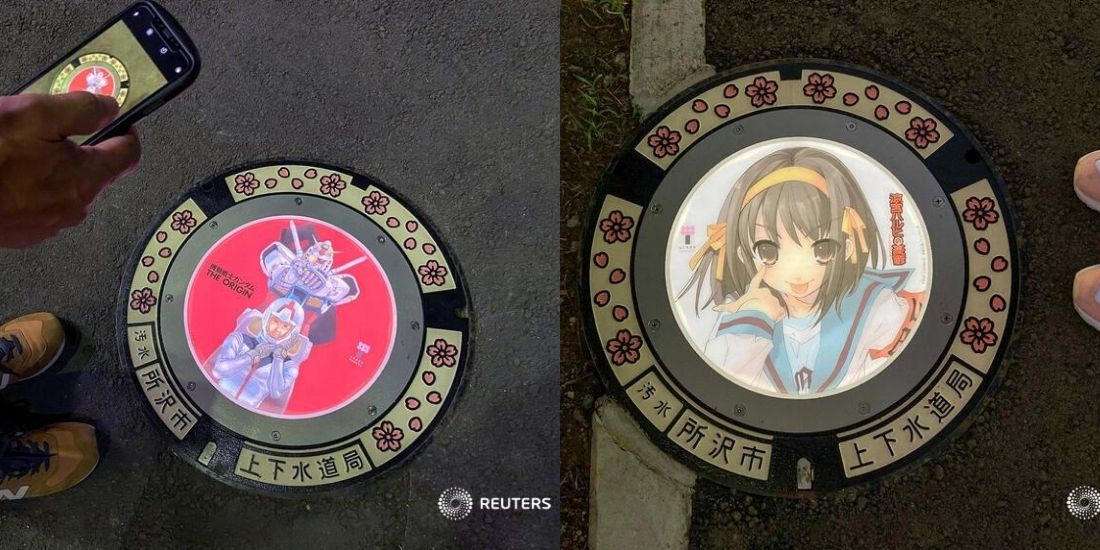 To Enhance Safety, Japan Installs Glow In The Dark Manholes!