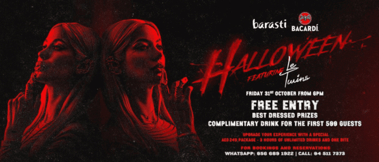 barasti halloween Dubai