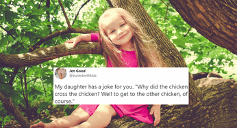 Top 5 Tweets On Kids Cracking Jokes