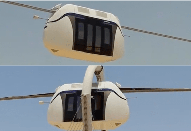 UAE’s First High Speed Electric Sky Pod Is Here!