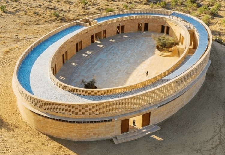 In Pictures: An Indian School Which Is Amidst A Desert