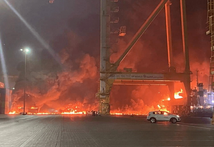 Everything You Need To Know About The Jebel Ali Explosion Last Night In Dubai