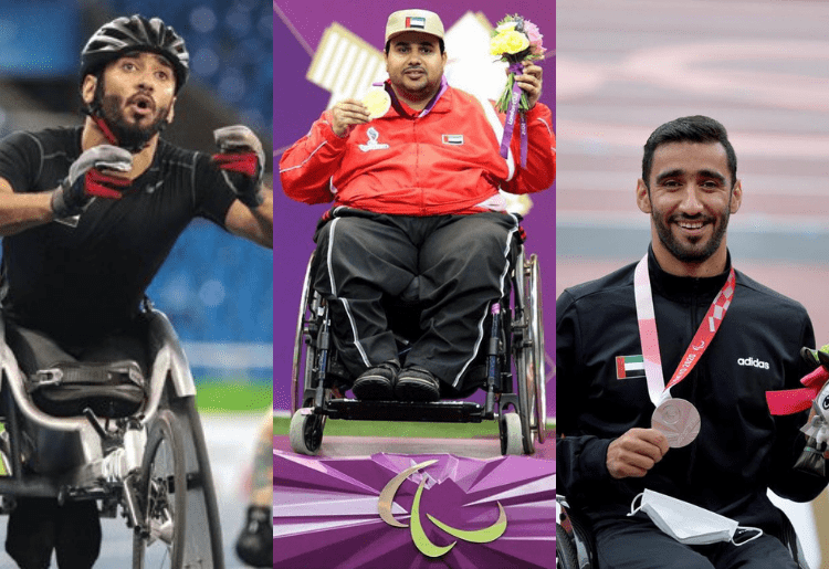 UAE’s Paralympic Heroes Win Three Medals At The Tokyo Olympics & HH Organises A Reception For Them