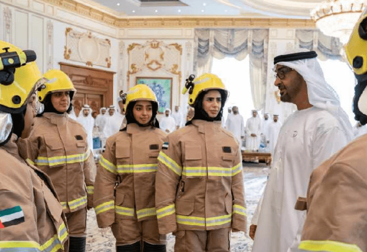 Meet The Team Of First Women Firefighters In The UAE