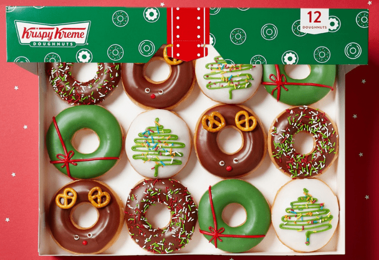 Make Your Festive Season Special By Enjoying Warm Doughnuts By Krispy Kreme!
