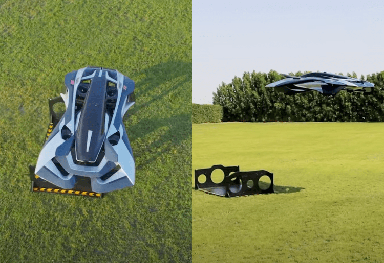 Flying HyperCar That Can Reach 220KPH Speed Will Be Tested In Dubai!