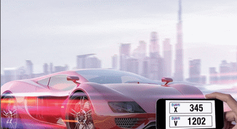 Premium Car Plates Of Number 3,4 &5 Will Be Auctioned By Dubai’s RTA