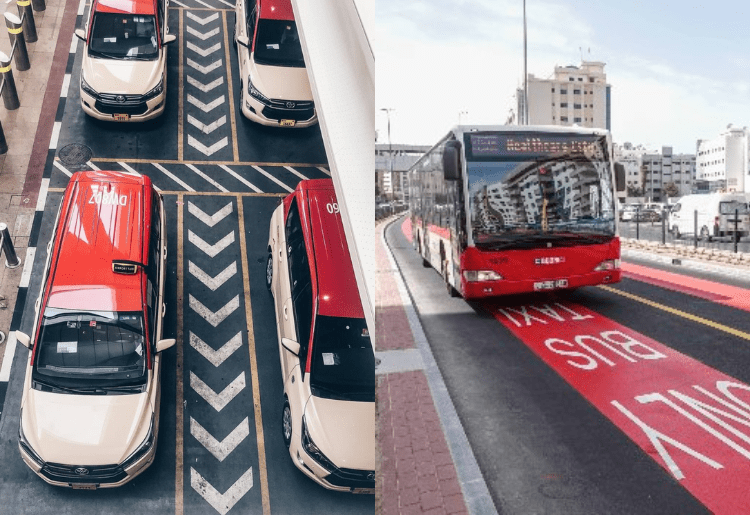 Dubai’s RTA Announces Added Bus & Taxi Lanes To Eight Main Roads