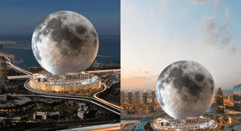 You Could Soon Book A Room In This Moon-Shaped Resort Being Built In The UAE