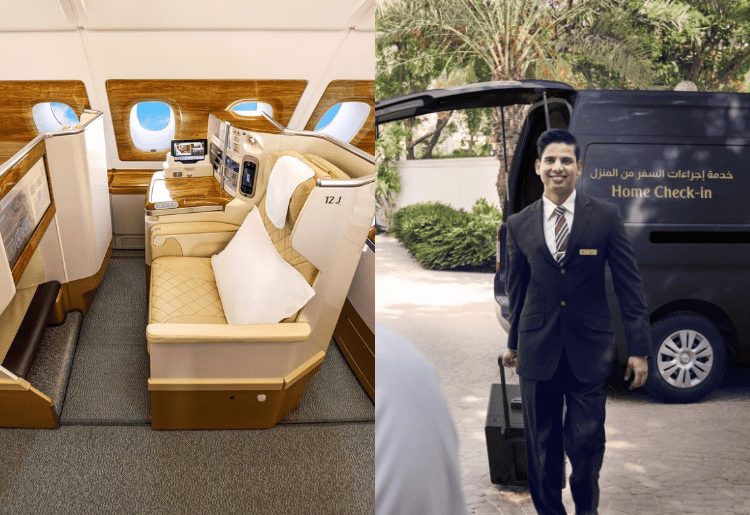 Emirates Launches Complimentary Home Check-In Service For First Class Customers!