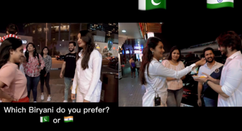 This Famous RJ & TikToker Tested Peoples Taste Buds With Indian & Pakistani Biryani