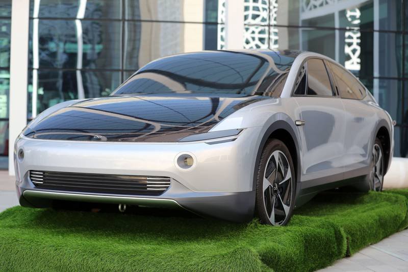 AED 900,000 Solar Car Launched In Sharjah; Can Go 7 Months Without Charging