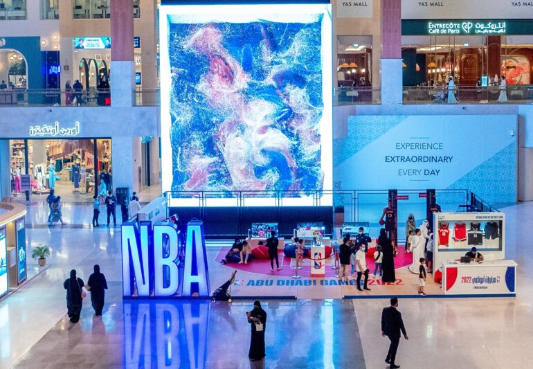 Yas Mall to Host NBA Trophy Ahead of Abu Dhabi Games