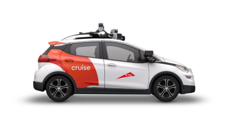 rta driverless taxi