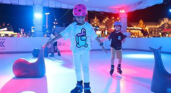New Attraction Alert! Global Village Launches Brand New Outdoor Snowfest Ice Rink