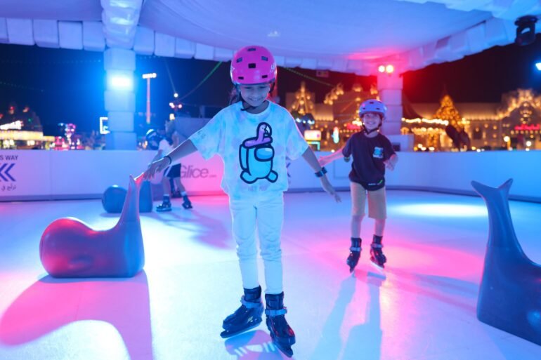 New Attraction Alert! Global Village Launches Brand New Outdoor Snowfest Ice Rink