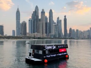 Dubai Gets A Brand New ‘Jet Ski’ Burger Delivery Service