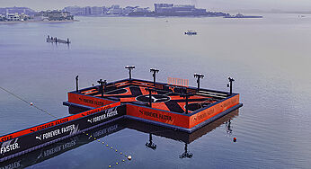Dubai Now Has A Floating Football Pitch In The Middle Of The Arabian Gulf