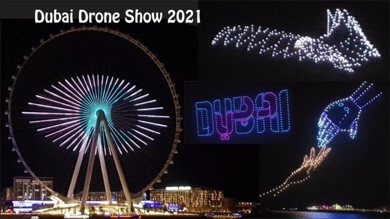 The Beach, JBR To Host 2 Drone Light Shows Daily From 15 Dec As Part Of DSF