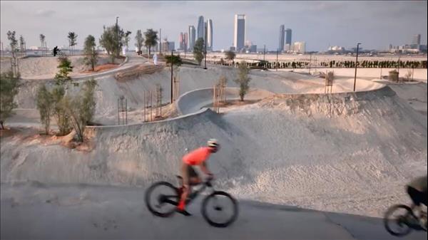 New 15 km Bike Trail Called Trail X Opens On Hudayriyat Island, Abu Dhabi