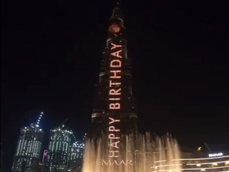 Those Born In February Can Get A FREE Happy Birthday Greeting On The Burj Khalifa - Here's How