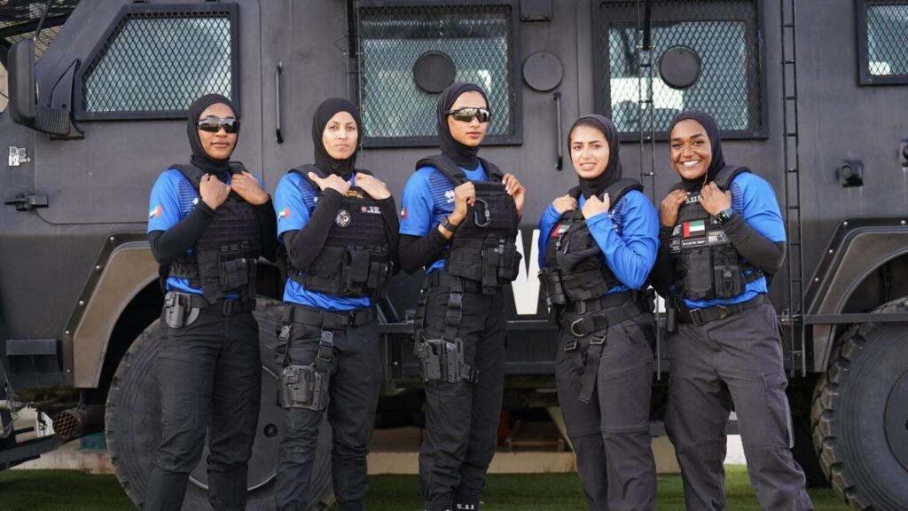 Dubai Police Unveils First All Woman SWAT Team gulf buzz