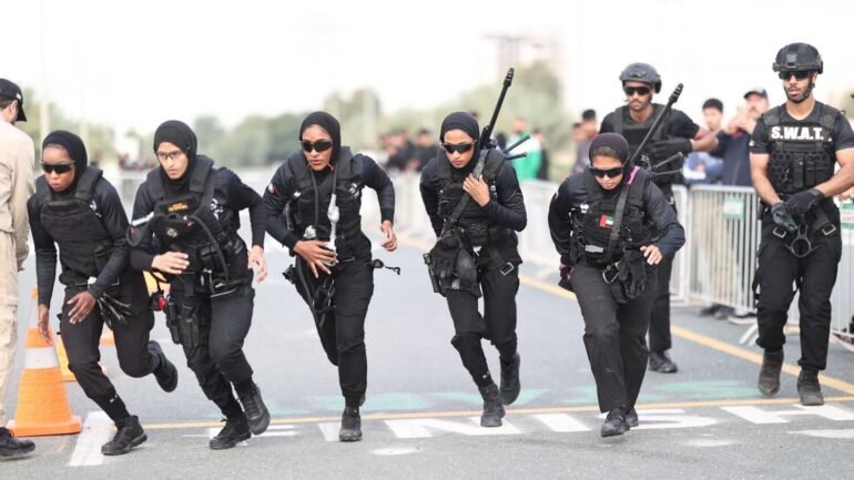 Dubai Police Unveils First All Woman SWAT Team