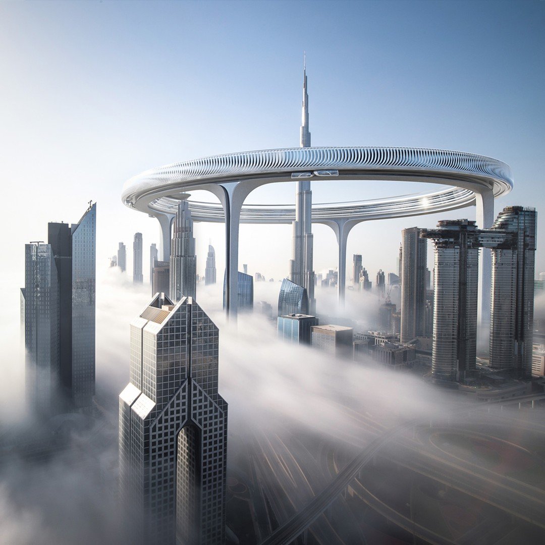 OMG! New Giant Ring Encircling Burj Khalifa & Downtown Dubai Proposed – Pics Inside