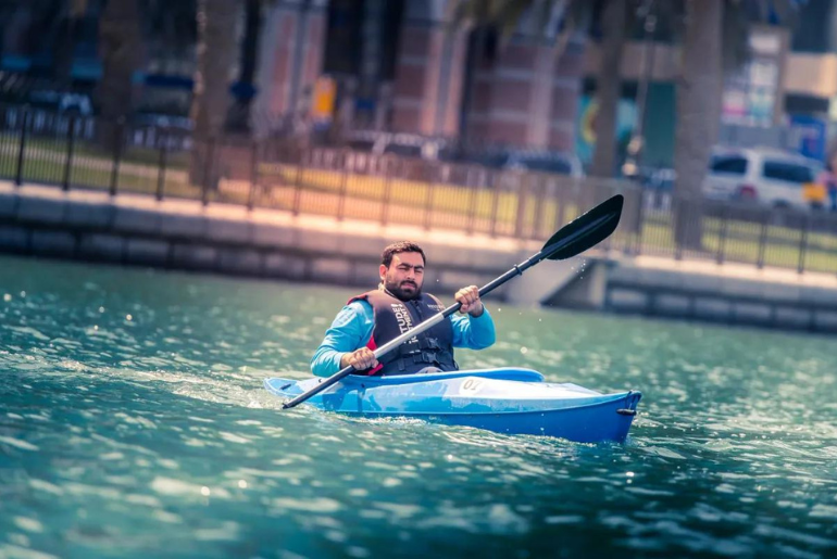 Almajaz Kayak in Sharjah has some cool deals, and our favourite has to be the kayak ride for just AED 20.