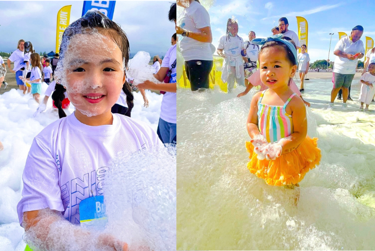The UAE's First Ever Bubble Run Is Happening In Dubai