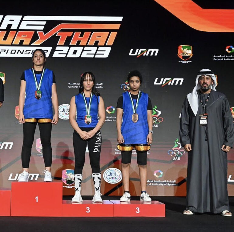 Muay Thai Muppets Team Dubai Secures 4 Medals Under Head Coach Jason Woodham