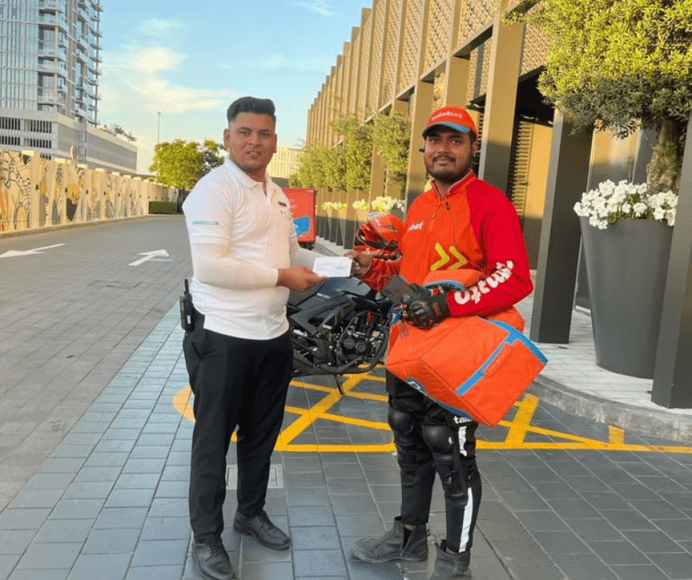 will be giving away 1,000 Iftar meals to hard-working delivery drivers across Dubai, recognizing the essential role they play in keeping the city moving.
