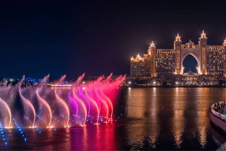 The Palm Fountain at The Pointe