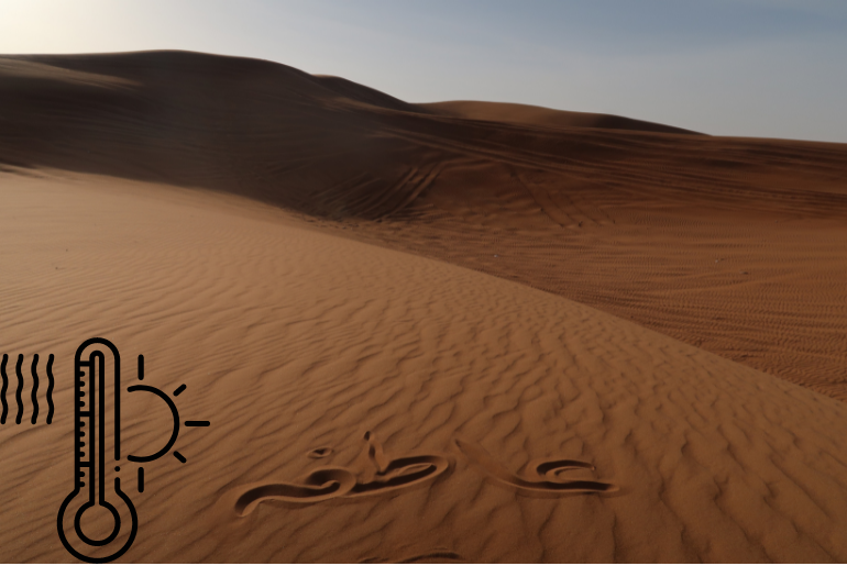 what is the hottest temperature ever recorded in the UAE