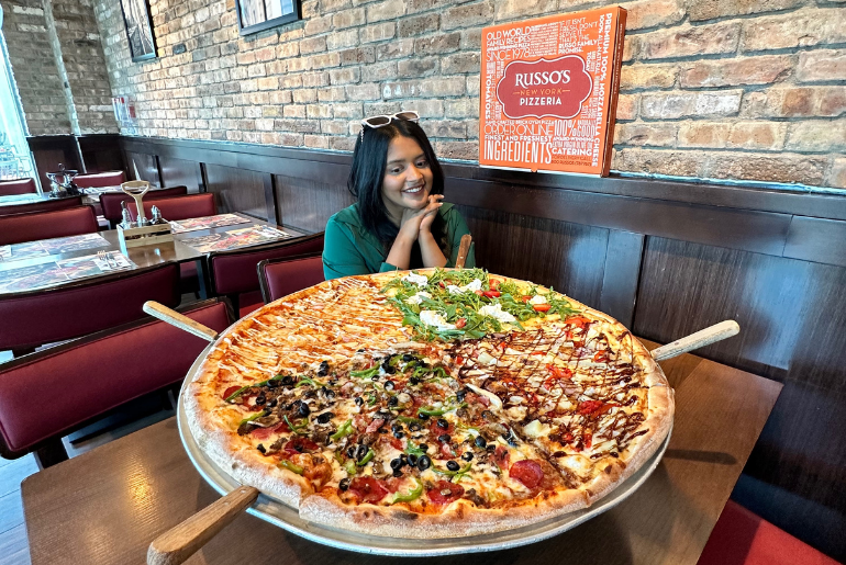 GIVEAWAY ALERT The Largest Pizza In The Country Comes To Dubai