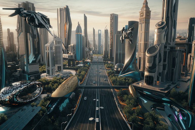 Dubai's 2040 Urban Master Plan: A Sustainable And Vibrant Future - Lush Greenery, Waterfalls & More