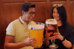 This Place In Dubai Serves A Massive 2.5 Litre Glass Of Hops