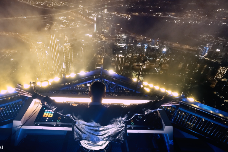 UNTOLD Festivals Previews - DJ Armin Van Buuren Takes Over Burj Khalifa With A Record-Breaking Performance