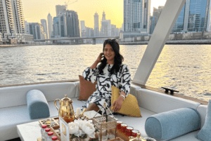 We Found A Mini Scenic Floating Cafe In Dubai!