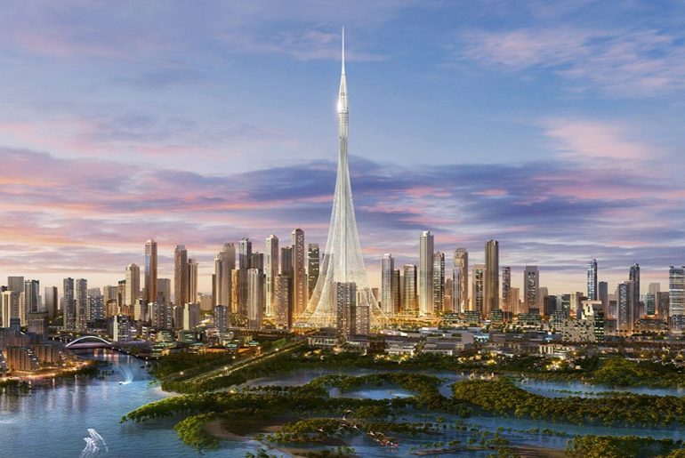 Burj Khalifa No Longer Has Competition From Emaar Creek Tower For The Title Of 'worlds Tallest Tower'