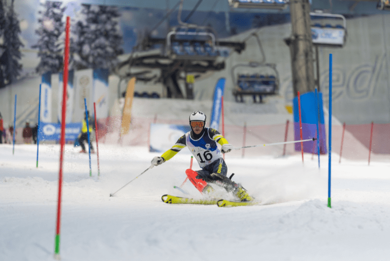 Here's What Happened At The 3rd UAE Para Alpine Ski Slalom Races & FIS Alpine Ski Slalom Races In Ski Dubai
