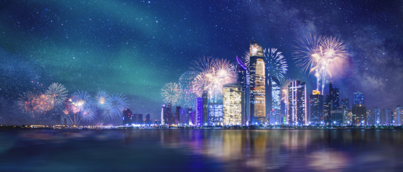 Abu Dhabi To Host 60-Minute-Long Fireworks, Drones & Laser Show This New Year’s Eve