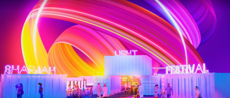 This February, Watch 12 Iconic Landmarks Lightup For Sharjah's 13th Light Festival