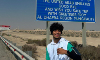 This 22-Year Old Ran From Dubai To Saudi In Just 9 Days Running Over 400 Km