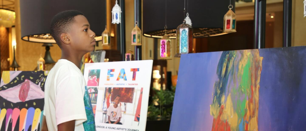 UAE's First Autism-Friendly Hotel Hosts 'Spectrum Splendor' Exhibition By Talented Nigerian Artist - Limited Time Only