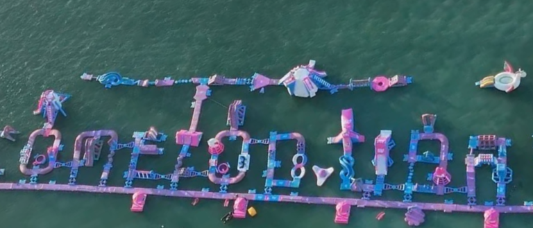 GIVEAWAY ALERT: Win 4 Tickets To The World's Largest Inflatable Waterpark