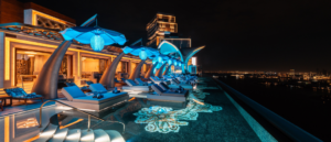 Atlantis The Royal Has A New Night Swim Experience Under The Stars At Cloud 22