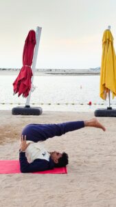 Empowered Me, Empowering Us: Yoga with Anis Sajan and GulfBuzz