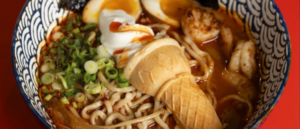 #BizarreFoodFinds: This Noodle House Is Going Viral For Serving Their Ramen With Vanilla Ice Cream Inside!