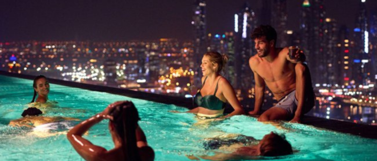 6 Places In Dubai You Can Swim After Sunset - Across Budgets